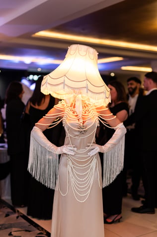 3 Pearl Chandelier