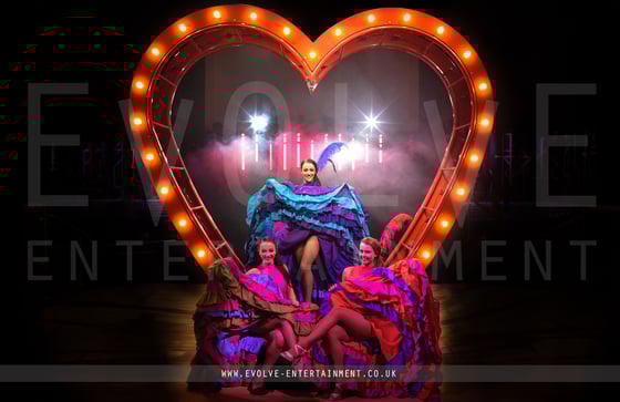 Aerial Heart Prop - Can Can Moulin Rouge 1-1