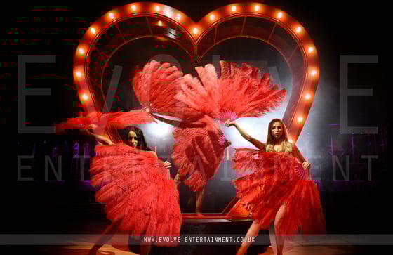 Aerial Heart Prop - Love burlesque 1 LR