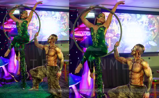 Aerial and Male Faun - Enchanted 1
