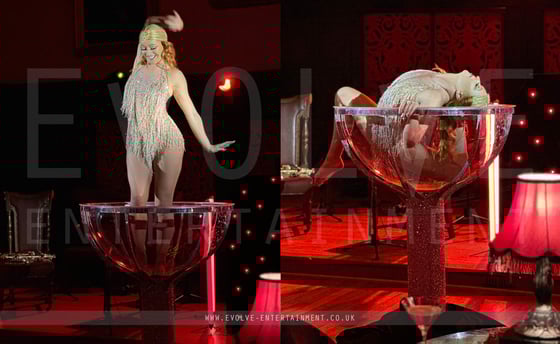All That glitters Giant Martini Glass Prop 1