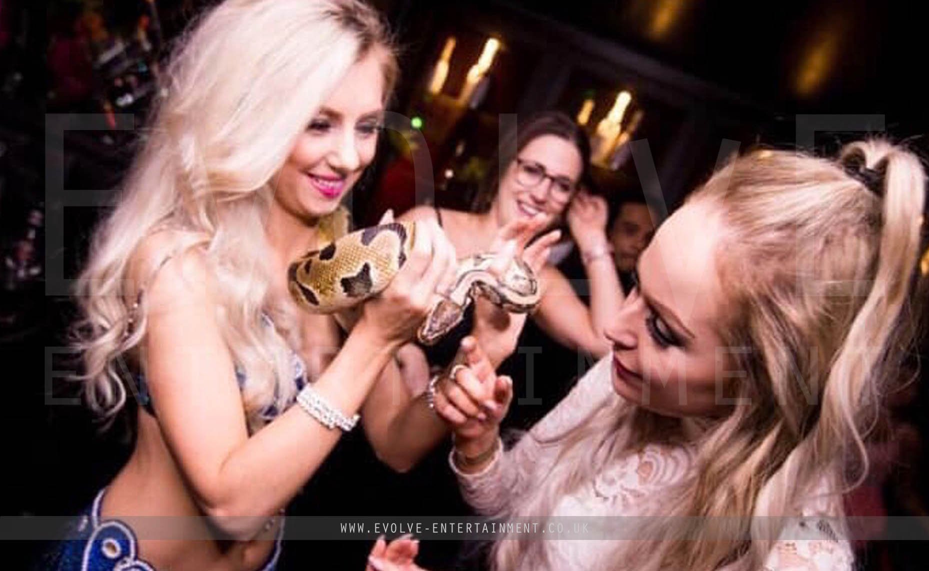 Belly Dancing Snake Performer 3