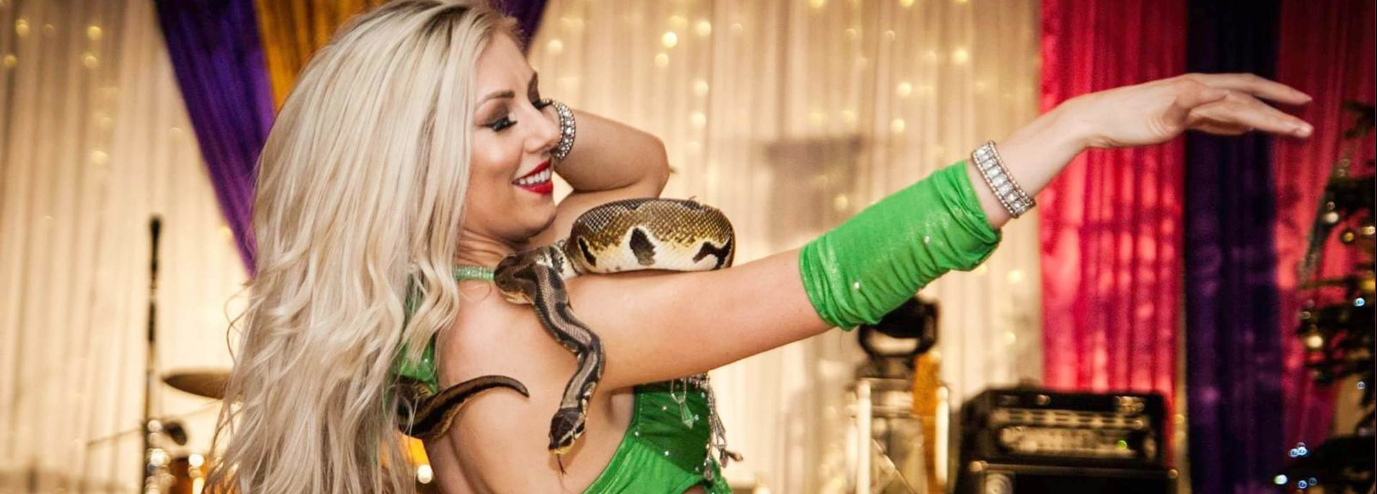Belly Dancing Snake Performer HERO