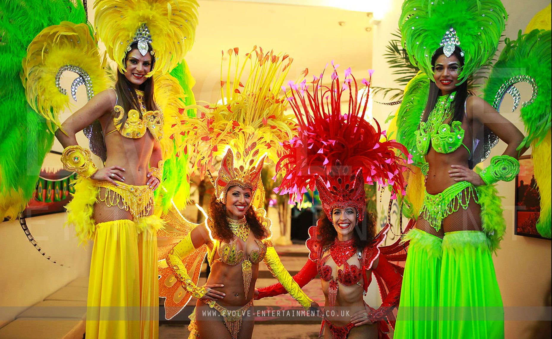 Brazilian-Dancers-Carnival Stilts 1