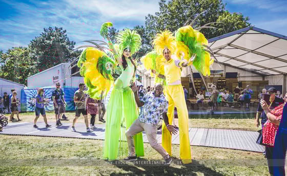 Carnival Stilts Festival JCB