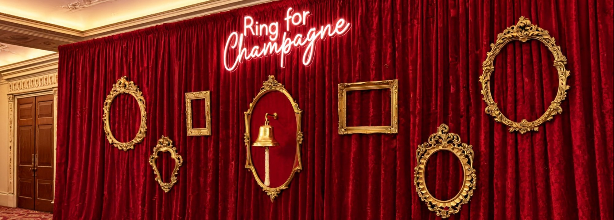 Champagne Wall Experience - Ring for Champagne Hero
