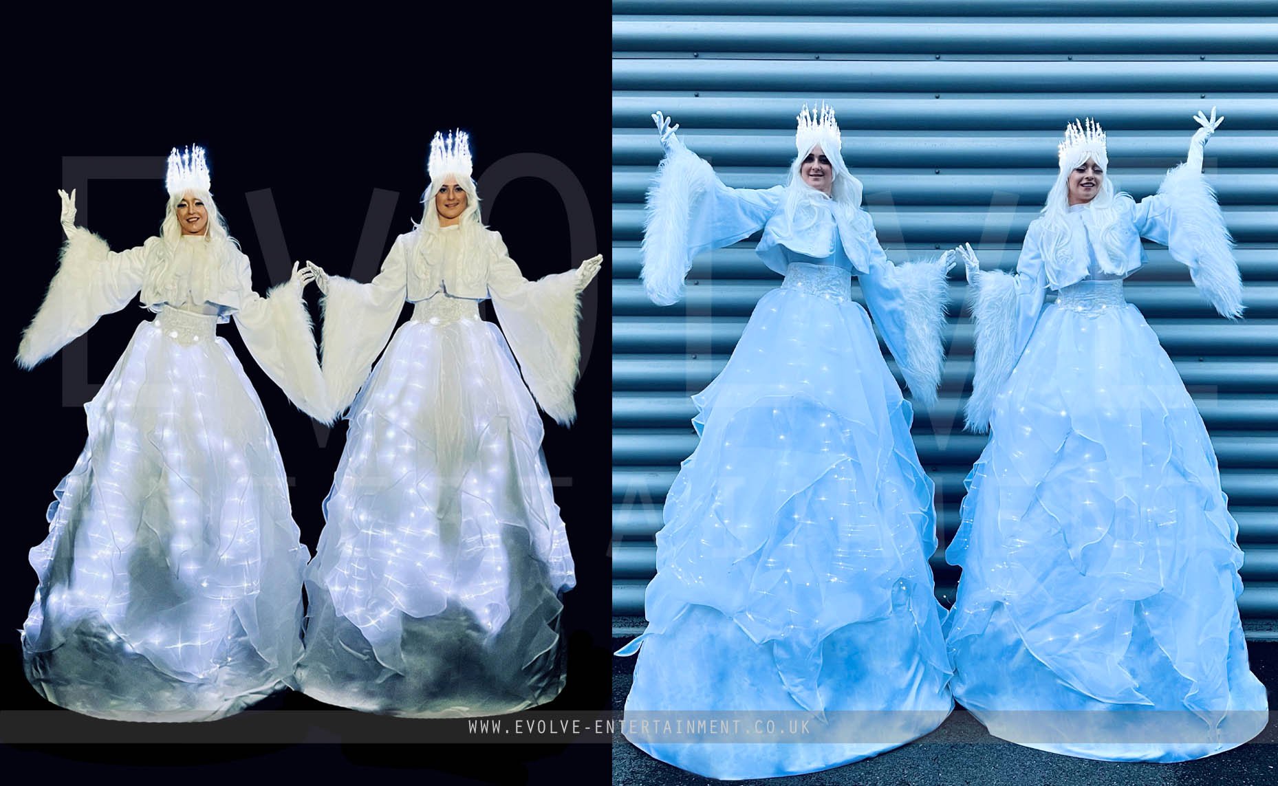 Christmas-Stilts-Snow Queen 2022