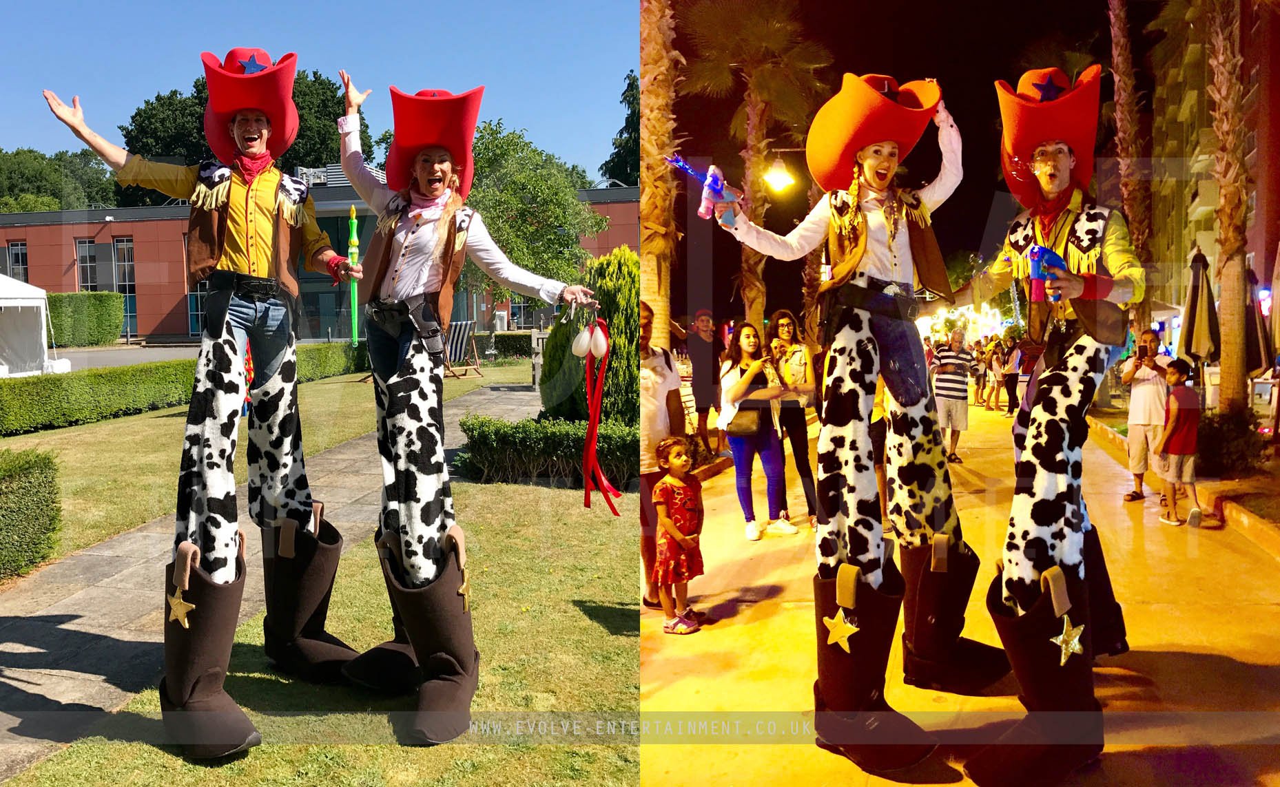 Cowboy Western Stilt Walkers 