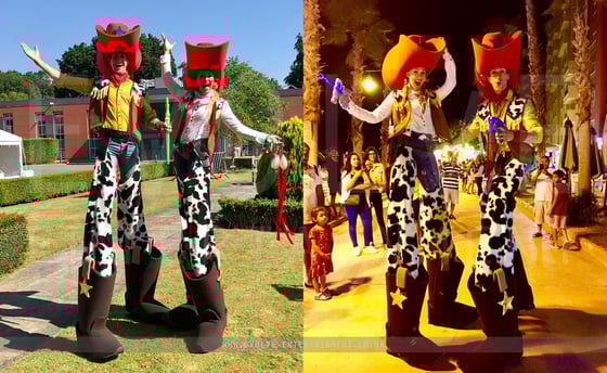 Cowboy Western Stilt Walkers 