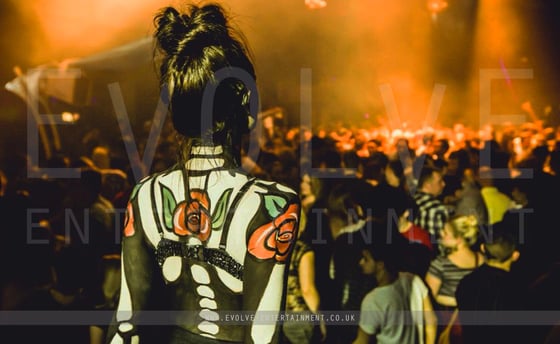 Day of the Dead Body Painted Hostesses - 2
