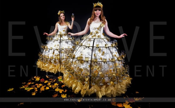 Enchanted Champage Skirt