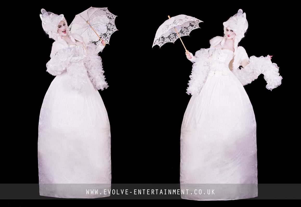 Enchanted Madame on Stilts Branded