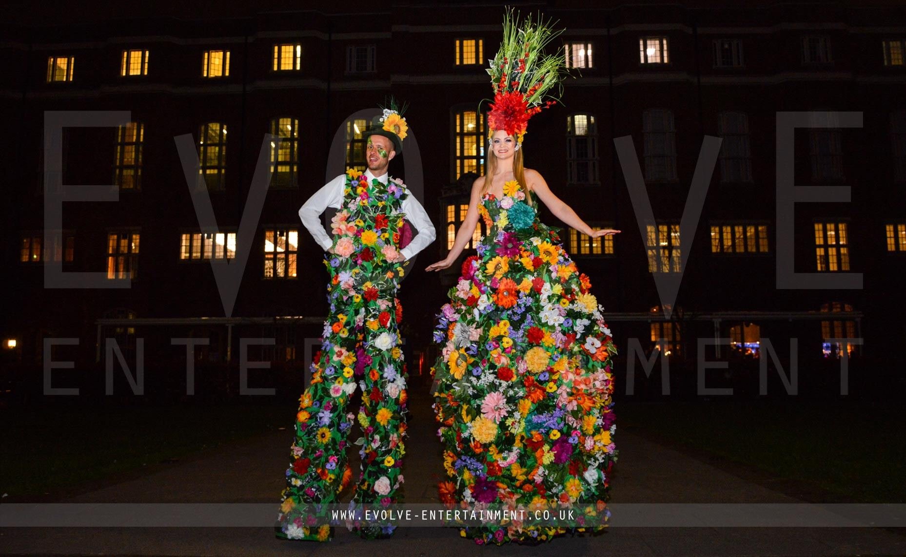 Festival-Stilts-Floral-Summer-Flower-1