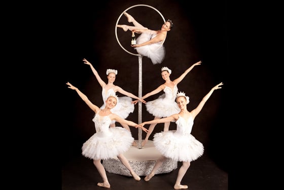 Freestanding Aerial Ballet