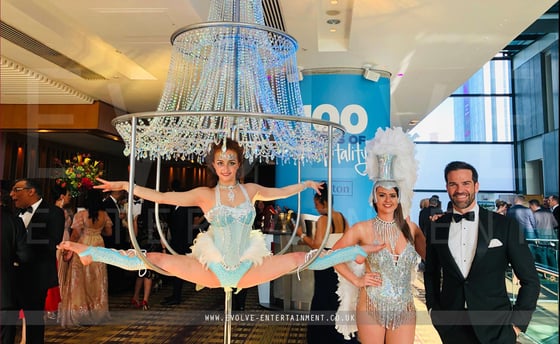 Freestanding-Aerial-Champagne-Chandelier-5