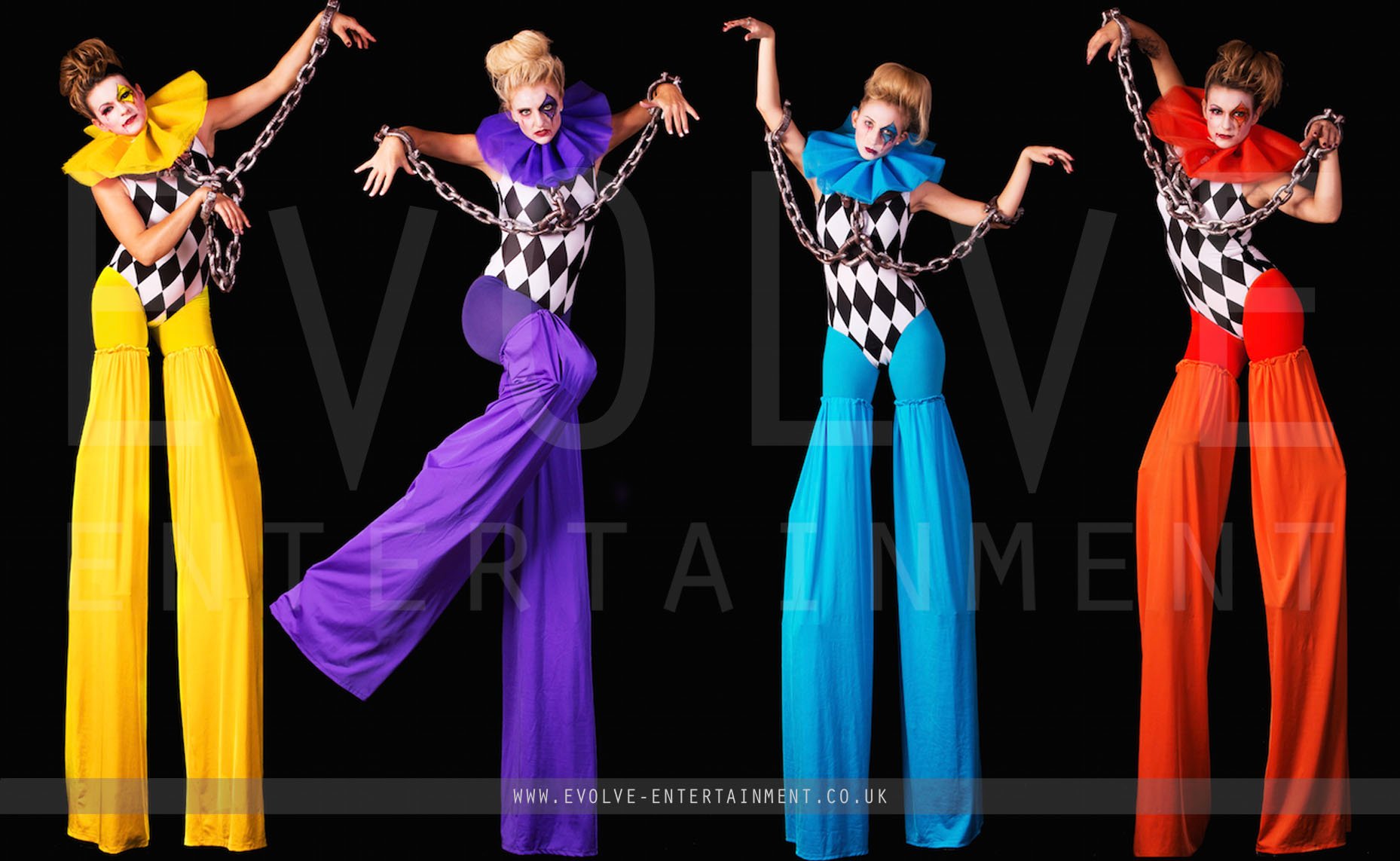 Halloween Stilt Walkers 5