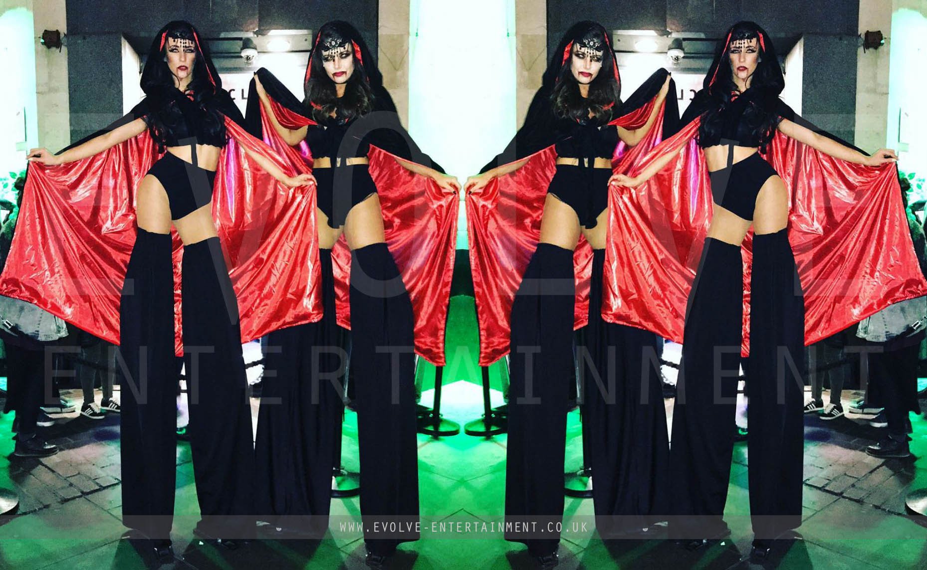 Halloween Stilt Walkers 6