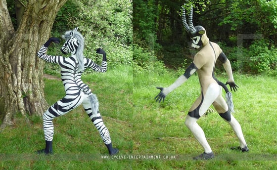 Human-Animal-Zebra-Antelope-1