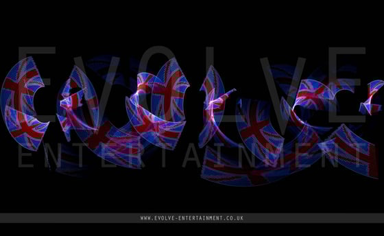 LED Poi Performers British Branding