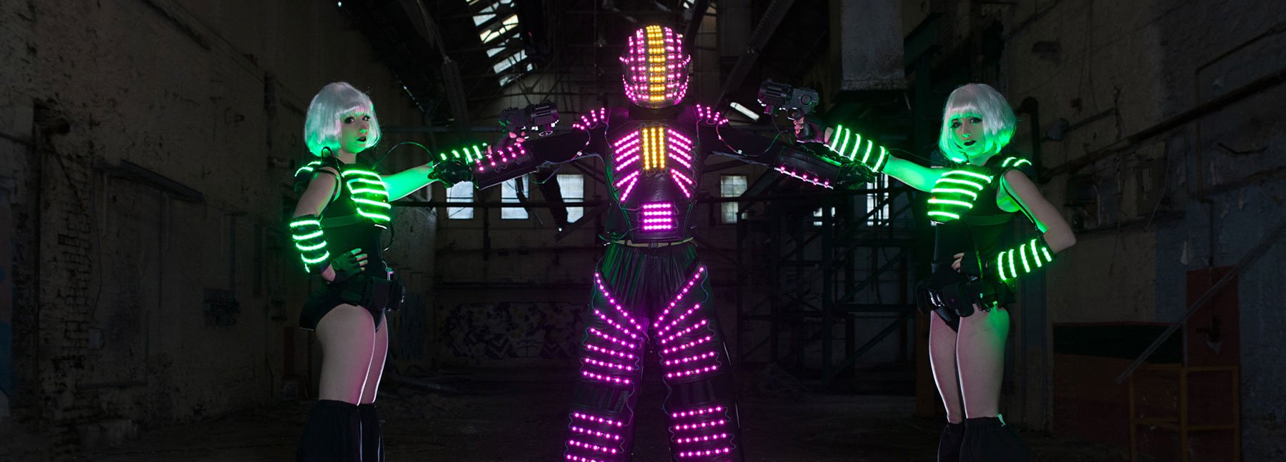 LED-Robot-Tron-Trio
