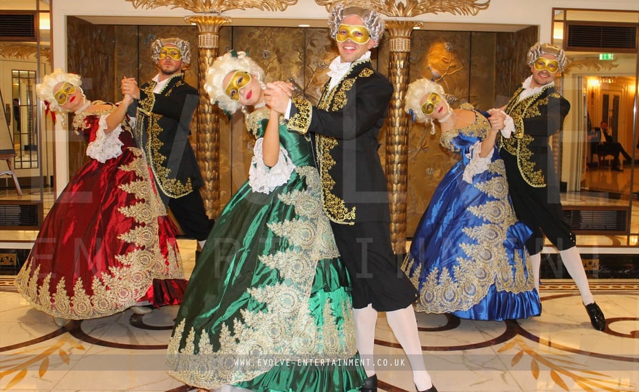 Venetian Masquerade Dance Show