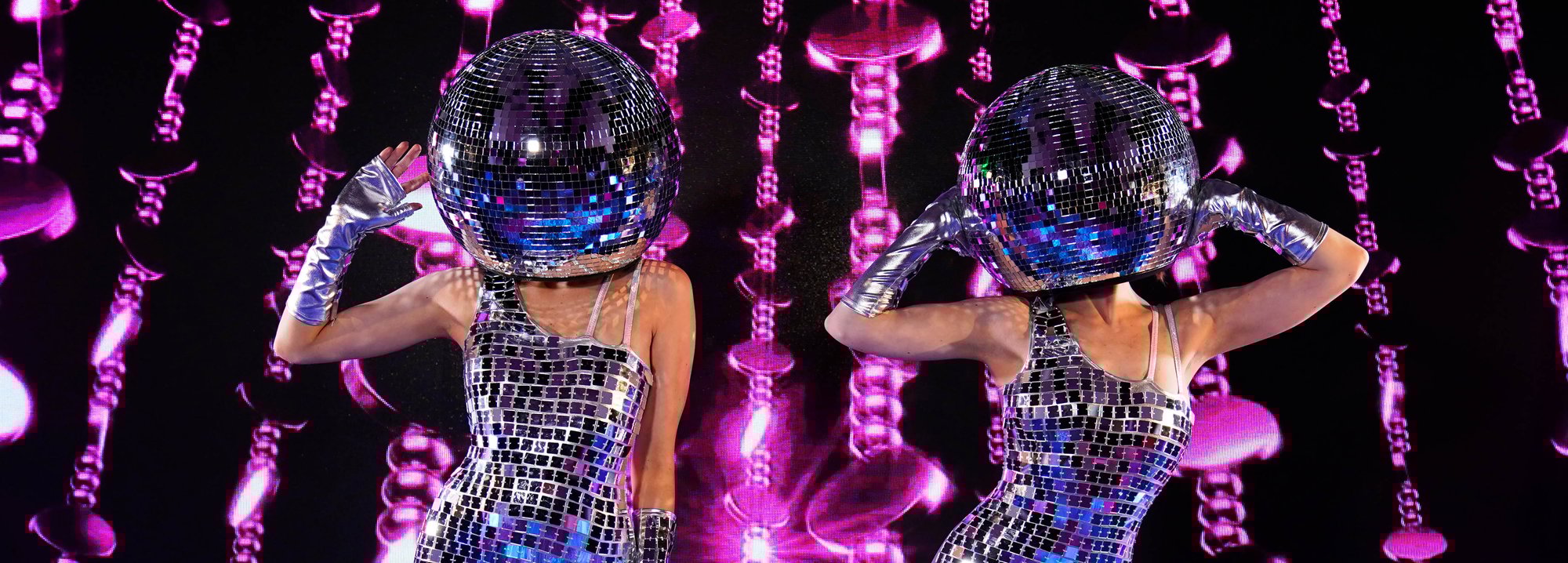 Mirror Ball Heads - Disco Theme NEW COVER