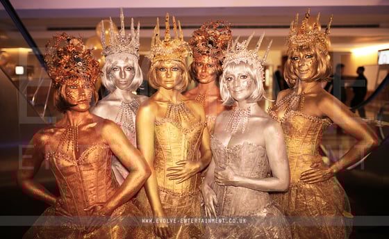 Professional 6 statues BRANDED