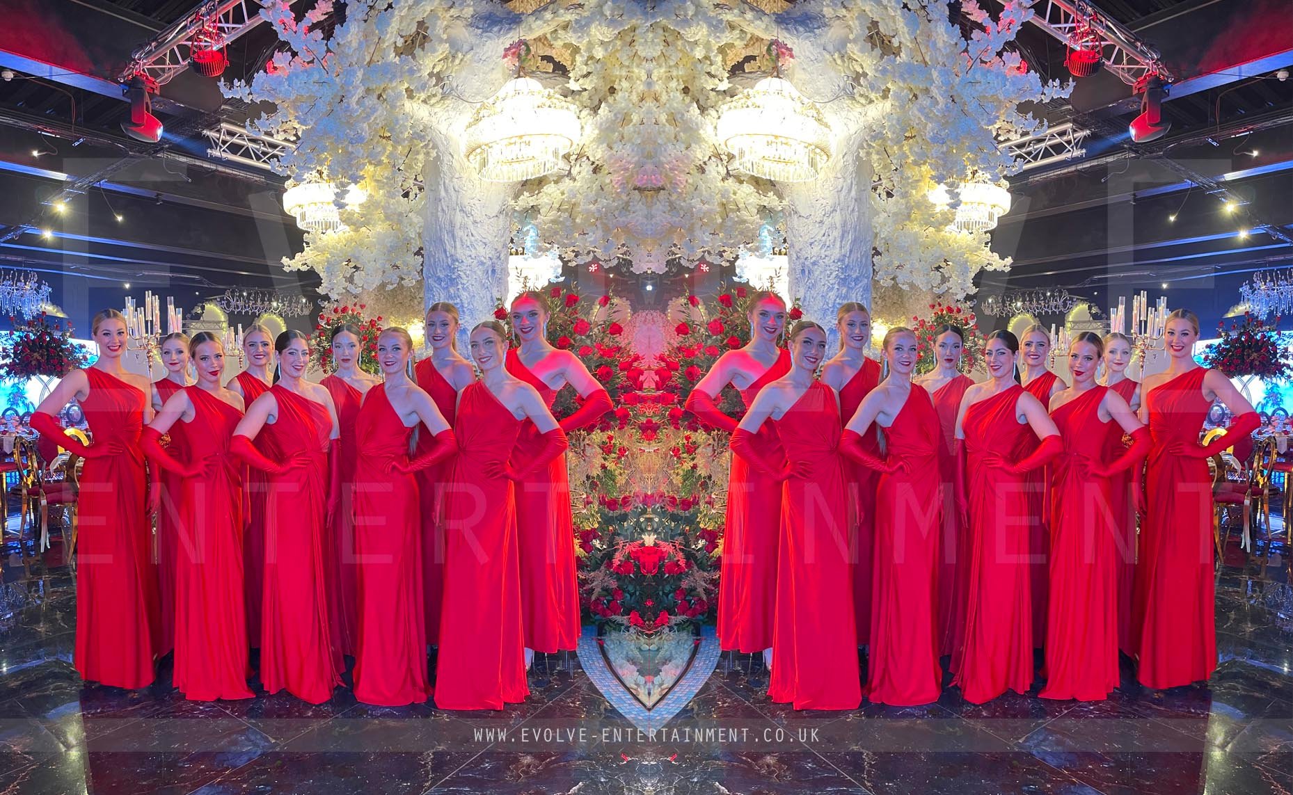 Red Dress hostess 2