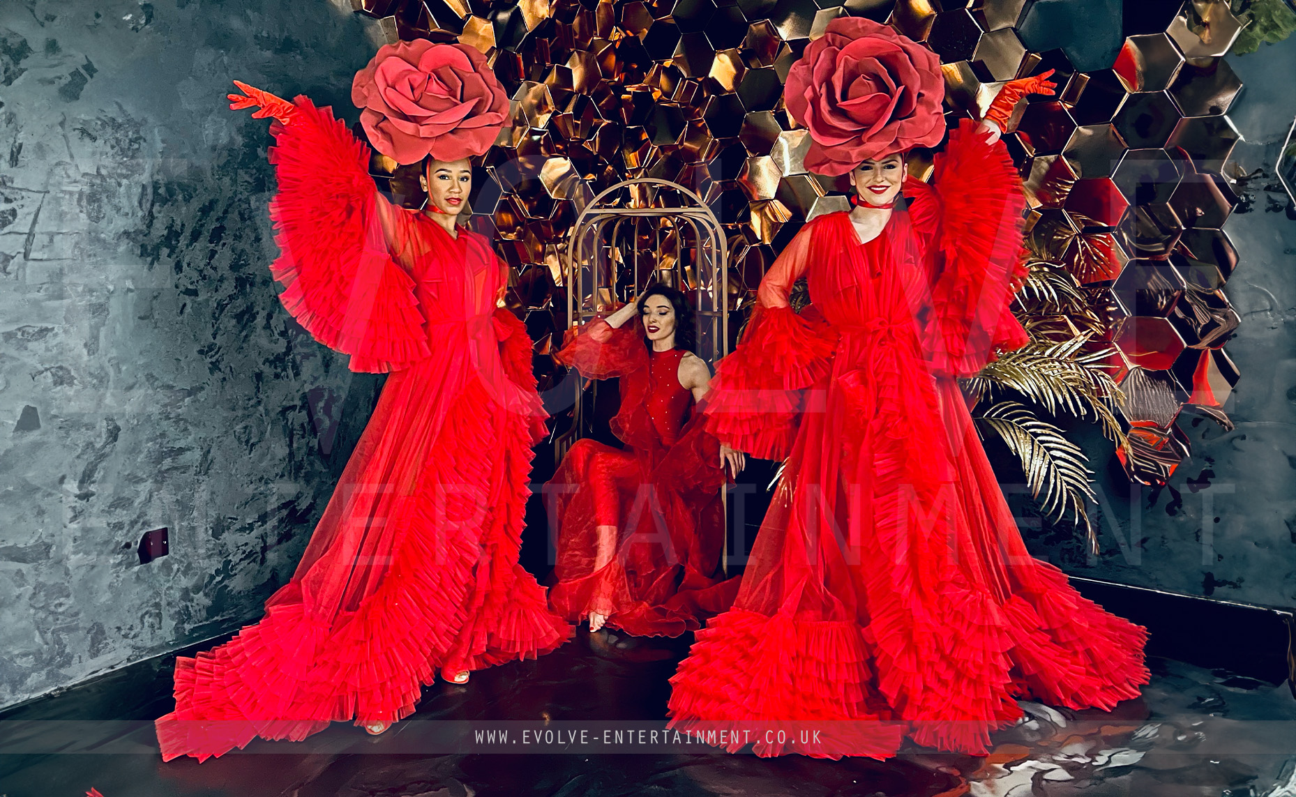 Red Rose - With AerialistAcrobat 1