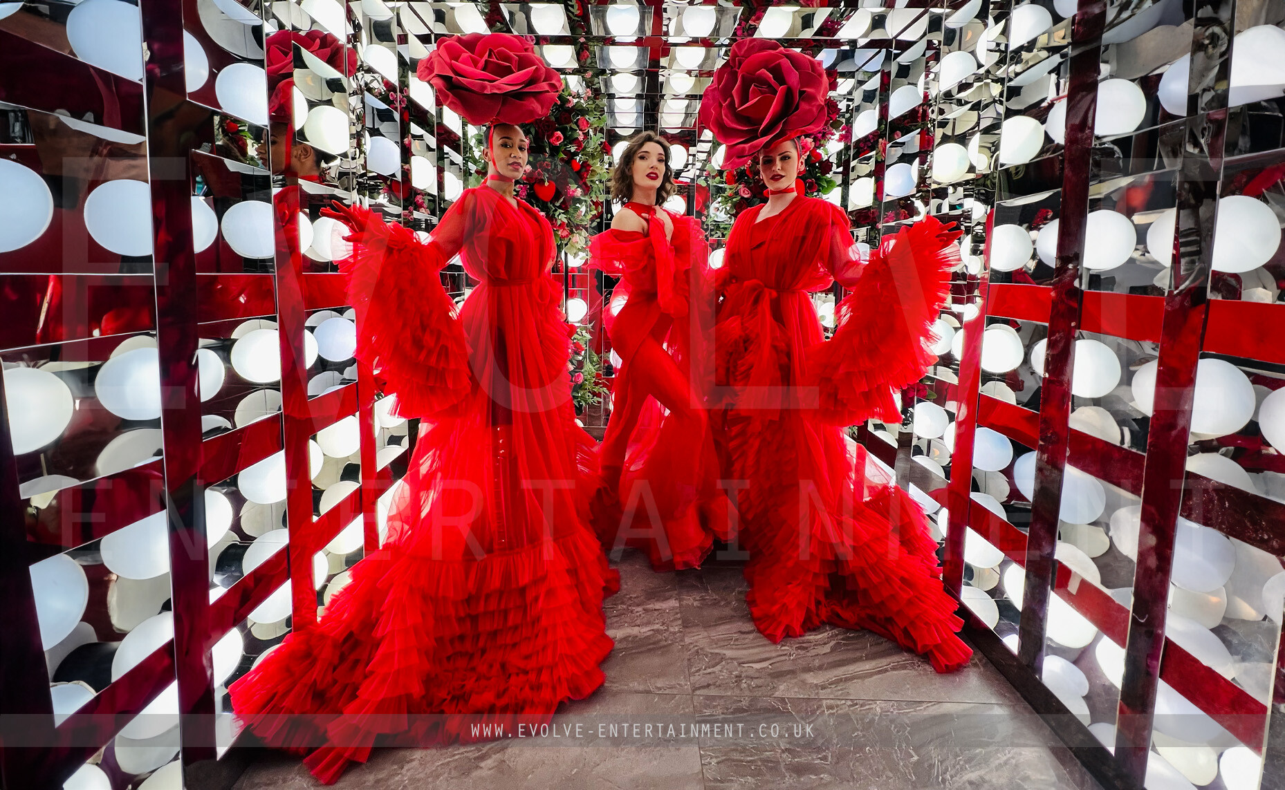 Red Rose - With AerialistAcrobat 2