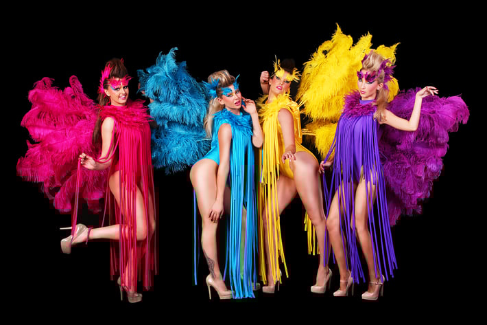 Tropical Bird Dancers 1 LR