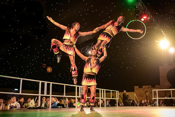 African Acrobats Show THUMB
