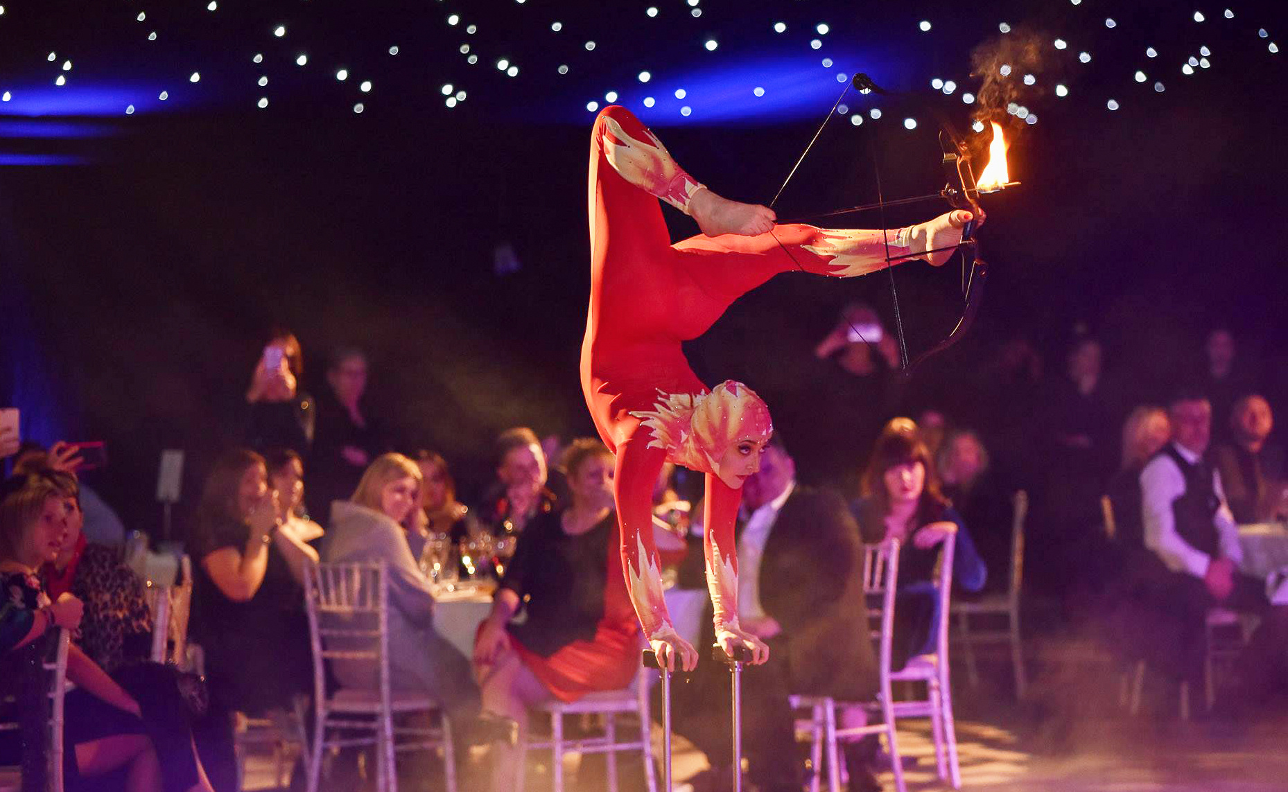 Fire and Ice Circus Poi and Dance Show 13