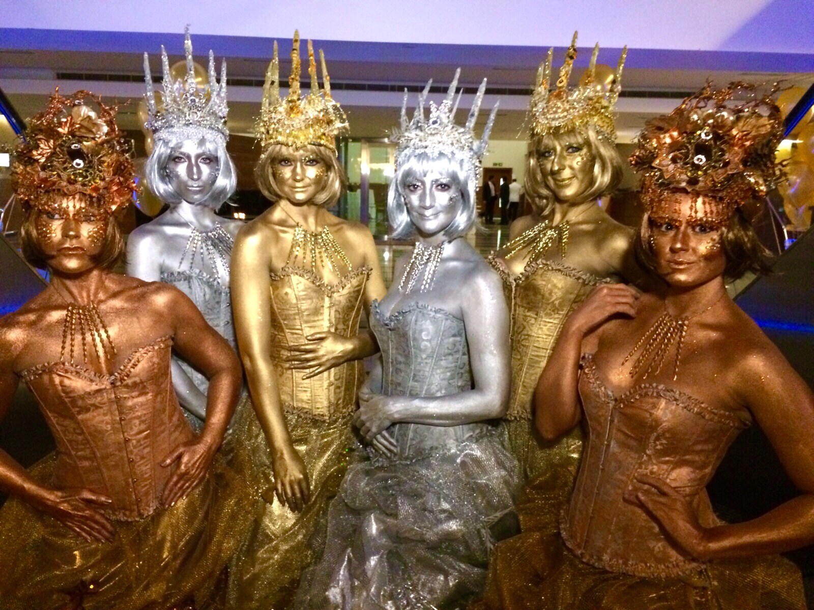 Ice Queen - Gold, Bronze and Silver