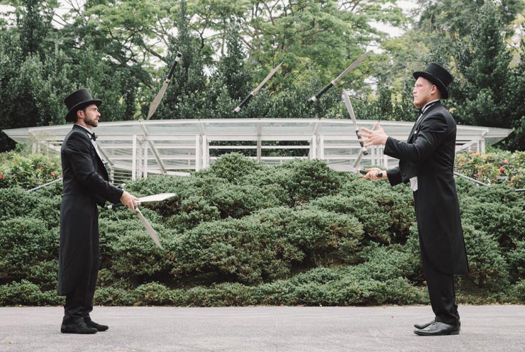 Juggling Gentlemen Duo T