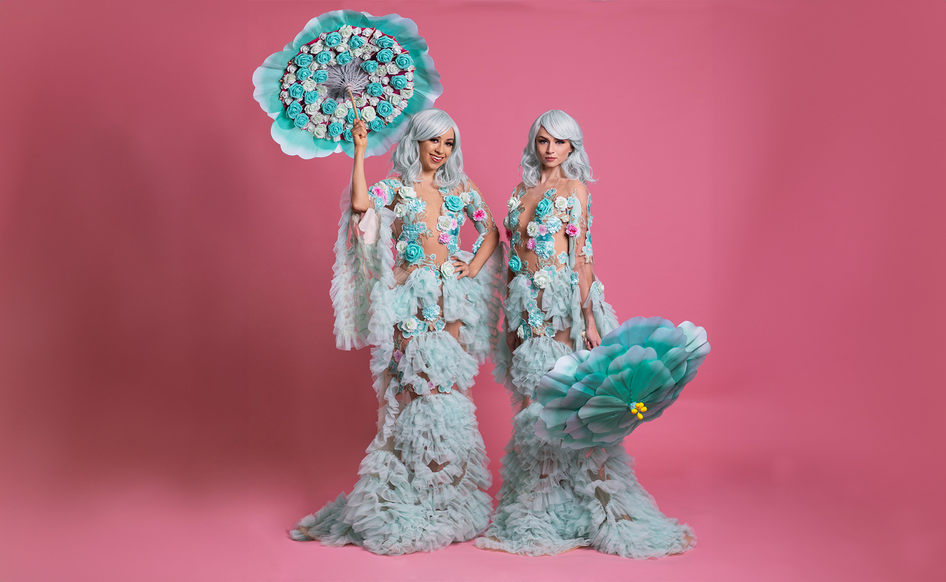 Mint Floral - 6-3